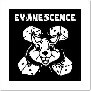 evanescence rabbit dice Posters and Art